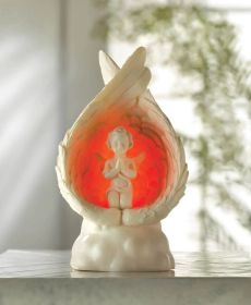 Light-Up Praying Angel Figurine