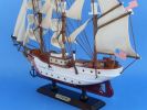 Wooden United States Coast Guard USCG Eagle Model Ship 15""