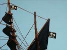 Wooden John Gow's Revenge Pirate Ship Model 14""