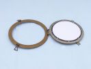 Antique Brass Decorative Ship Porthole Mirror 20""