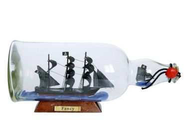 Henry Avery's The Fancy Model Ship in a Glass Bottle 11""