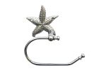 Chrome Starfish Hand Towel Holder 10""