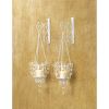 BEDAZZLING PENDANT SCONCE DUO