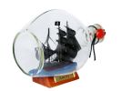 Thomas Tew's Amity Pirate Ship in a Glass Bottle 7""