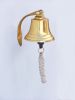 Brass Plated Hanging Harbor Bell 4""