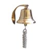 Brass Plated Hanging Harbor Bell 4""