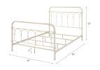 ACME Citron Full Bed, White Finish BD00131F