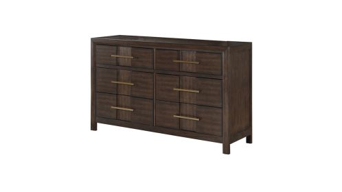 Kenzo Modern Style Dresser Made with Wood in Walnut