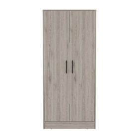 180 Armoire Beery, Bedroom, Light Gray