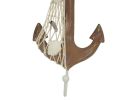 Wooden Rustic Decorative Anchor Christmas Tree Ornament