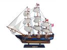 Wooden HMS Bounty Tall Model Ship 20""