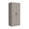 180 Armoire Beery, Bedroom, Light Gray