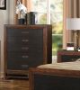 Bridgevine Home Branson 5-drawer Chest, No Assembly Required, Two-Tone Finish