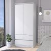 Armoire Closher, Bedroom, White