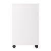 Halifax Wide 2-Door Storage Cabinet; 4-Drawer; White