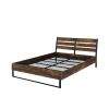 ACME Juvanth Eastern King Bed in Rustic Oak & Black Finish 24247EK