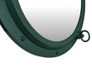 Seaworn Green Decorative Ship Porthole Mirror 24""