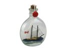 Bluenose Sailboat in a Glass Bottle 4""