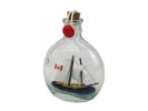 Bluenose Sailboat in a Glass Bottle 4""