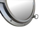 Silver Finish Decorative Ship Porthole Mirror 24""