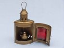 Antique Brass Port And Starboard Oil Lantern 12""