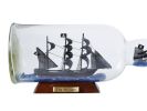 Calico Jack's The William Model Ship in a Glass Bottle 11""