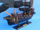 Wooden Black Bart's Royal Fortune Model Pirate Ship 20""