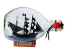 Captain Kidd's Adventure Galley Pirate Ship in a Bottle 7""