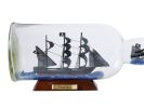 Fearless Model Ship in a Glass Bottle 11""