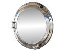 Chrome Decorative Ship Porthole Mirror 20""