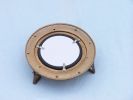 Antique Brass Deluxe Class Porthole Mirror 8""