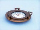 Antique Brass Decorative Ship Porthole Clock 12""