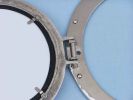 Chrome Decorative Ship Porthole Mirror 24""