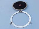 Chrome Decorative Ship Porthole Clock 24""