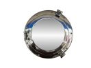 Chrome Decorative Ship Porthole Mirror 12""