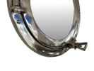 Chrome Decorative Ship Porthole Mirror 12""