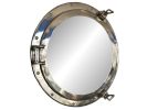 Chrome Decorative Ship Porthole Mirror 20""