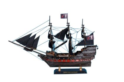 Blackbeard's Queen Anne's Revenge Limited Model Pirate Ship 15""