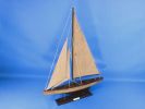 Wooden Rustic Enterprise Limited Model Sailboat Decoration 27""