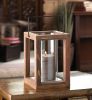 Rustic Garden Wooden Lantern