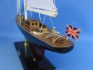 Wooden Endeavour Model Sailboat Decoration 35""