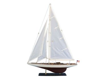 Wooden Ranger Model Sailboat Decoration 35""