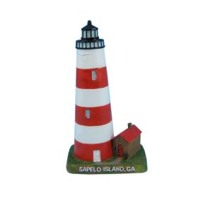 Sapelo Island Lighthouse Decoration 7""