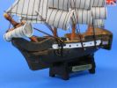 Wooden Master And Commander HMS Surprise Tall Model Ship 7""