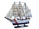 Wooden United States Coast Guard USCG Eagle Model Ship 15""