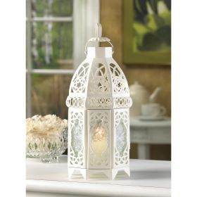 White Lattice Lantern