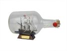 Mayflower Model Ship in a Glass Bottle  9""