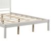 Platform Bed Frame with Headboard , Wood Slat Support , No Box Spring Needed ,Queen