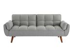 New Design Velvet Sofa Furniture Adjustable Backrest Easily Assembles Loveseat